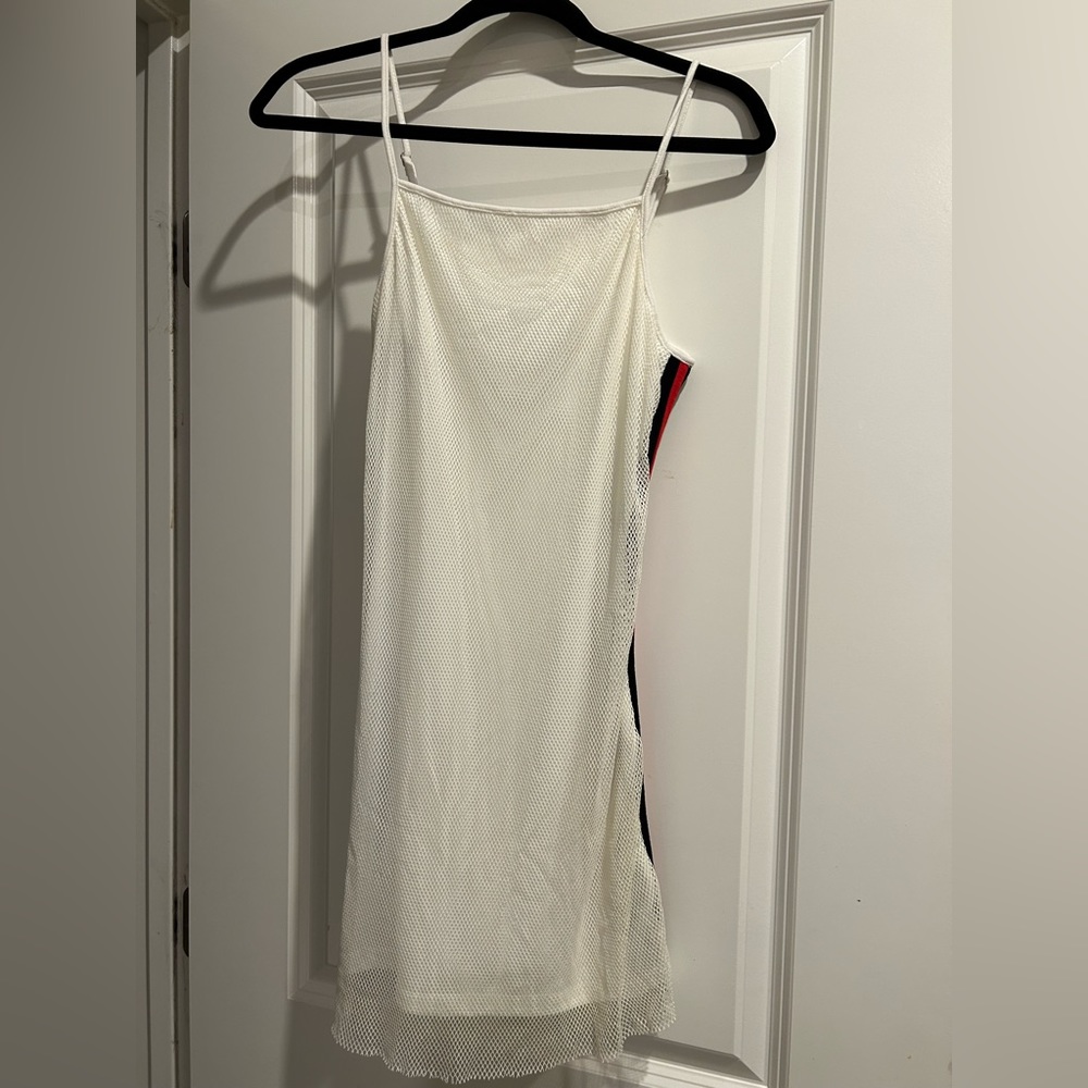 Mesh dress, bought from Jacks Surfboards